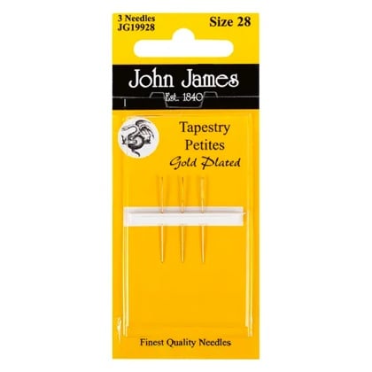 Agujas para coser a mano largas - tamaño 8 de John James - Agujas