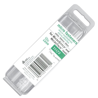 MicroStitch - Micro Stitch Fastener Refills (White)