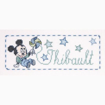 Disney Baby Etiqueta Mickey Mouse De Dmc Disney C Kit Punto De Cruz Kit Casa Cenina