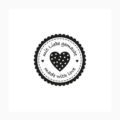 Sello personalizado con diseño de corazones dibujados a mano, con nombre de  amor, para ropa, niños, sellos personalizados : : Oficina y  papelería